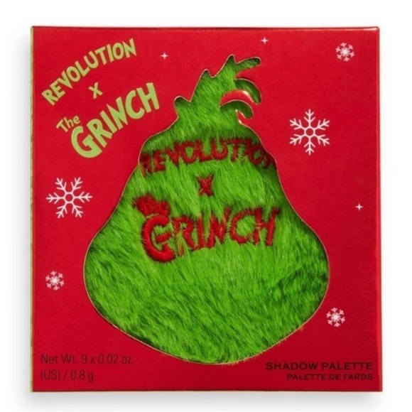 Revolution makeup | Makeup | New Revolution The Grinch Eyeshadow ...